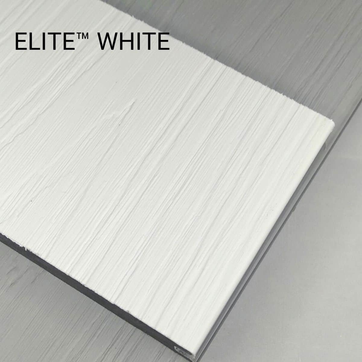 white composite decking board