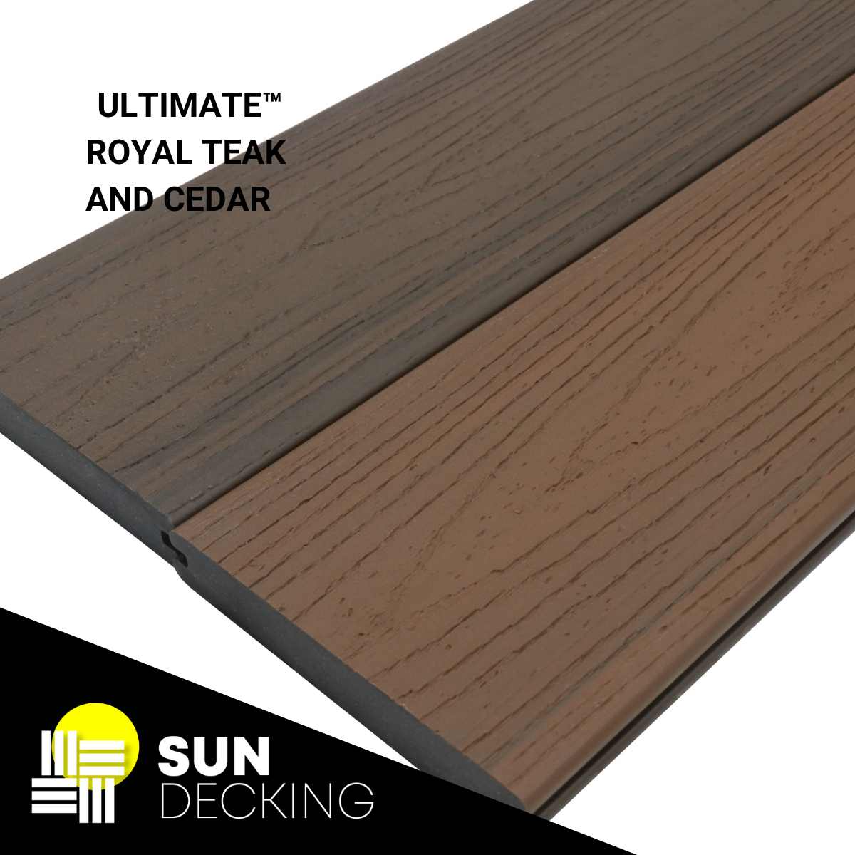 Ultimate Royal Teak and Cedar composite boards