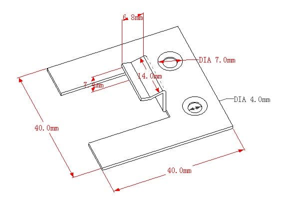 steel composite decking framing clip. Install picture frame boards