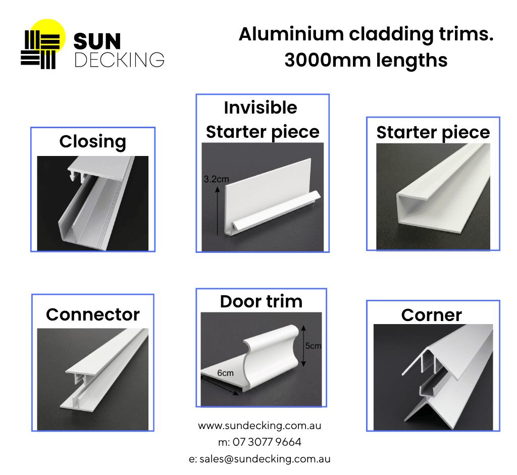images of aluminium trims for wall cladding